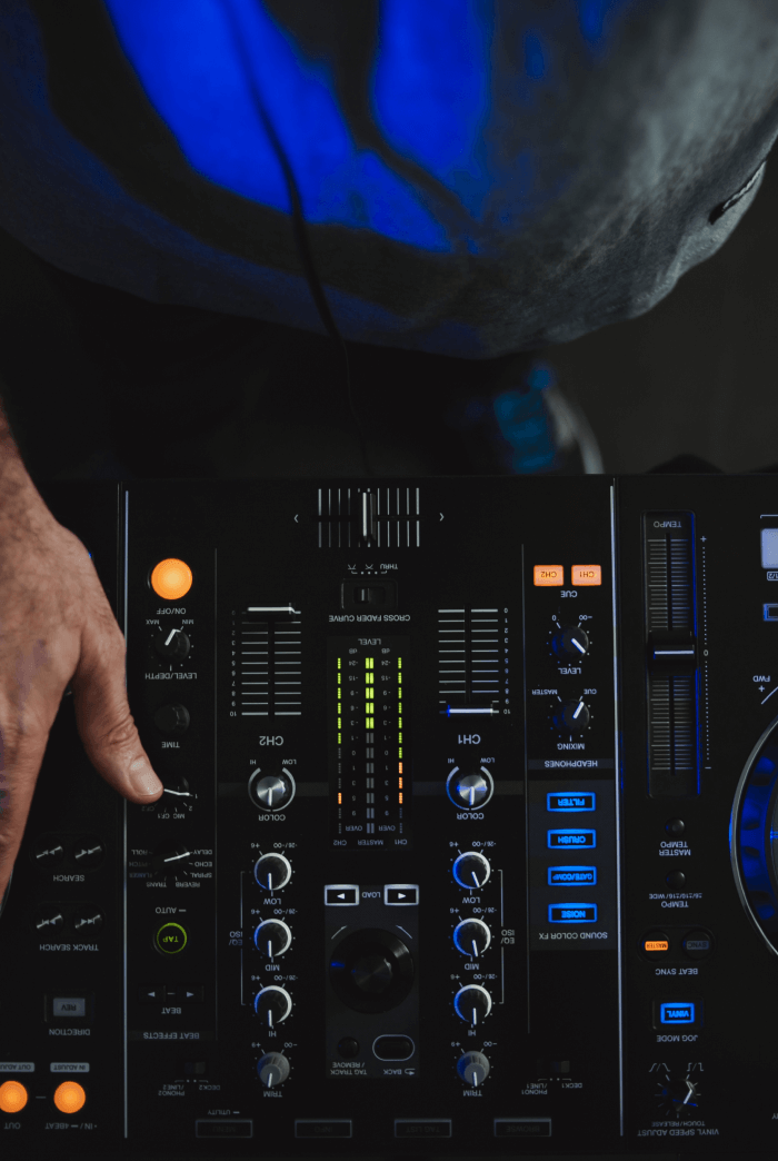 Image of DJ setup